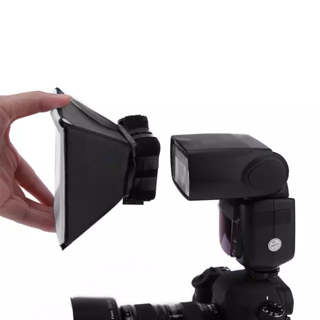 Difusor de cámara Softbox 125x100mm accesorios universales para Canon para Nikon 3