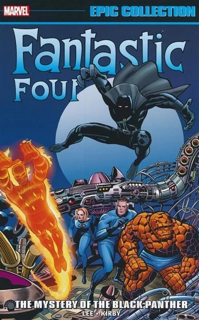 FANTASTIC FOUR: MYSTERY OF BLACK PANTHER Marvel Epic Collection Vol #4 TPB