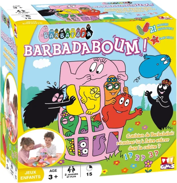 🦄 Jeu de Société Barbadaboum ! Dujardin Combien de Barbabébés Réussiras Complet