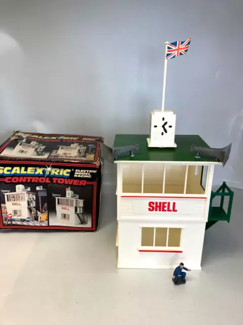 Vintage Scalextric Control Tower C702 - with box