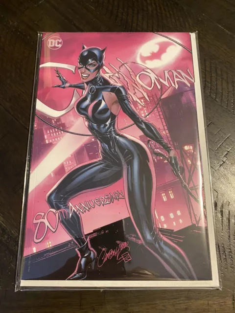 Catwoman 80th Anniversary 1 JSC J Scott Campbell Variant Gemini Ship Sealed