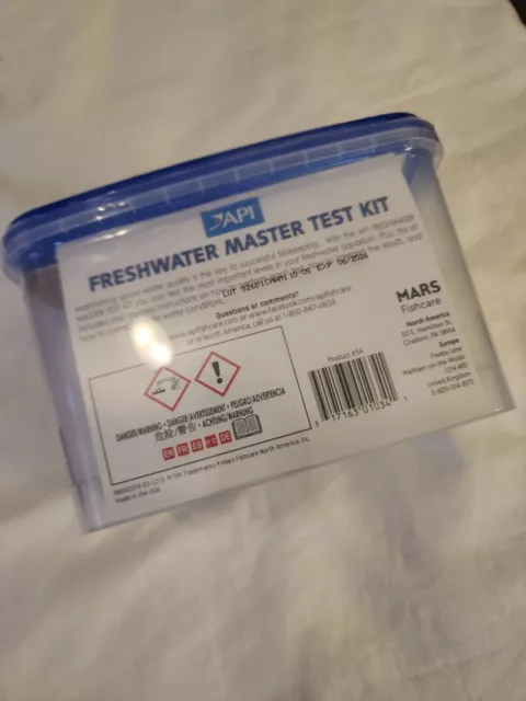 API Freshwater Master Test Kit ex 01/2027 2