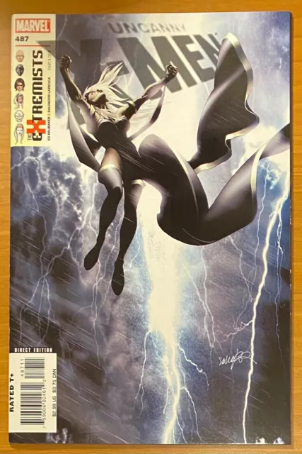 UNCANNY X-MEN 487 VF/NM 2007 Storm Rejoins the X-Men! Marvel Comics