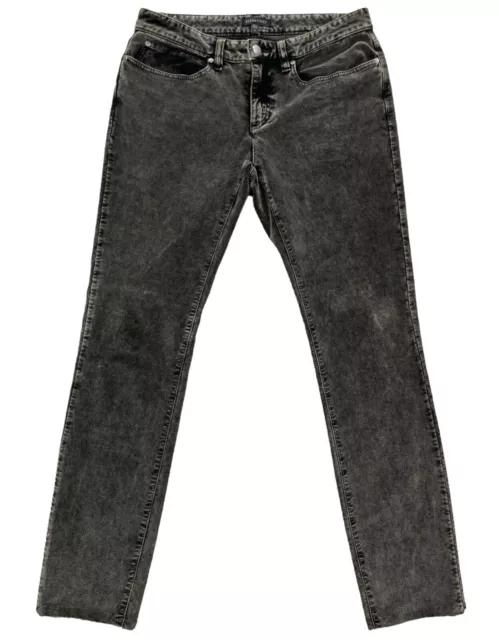 Eileen Fisher Women's Size 6 Mineral Bronze Velveteen Slim Skinny Straight Jeans