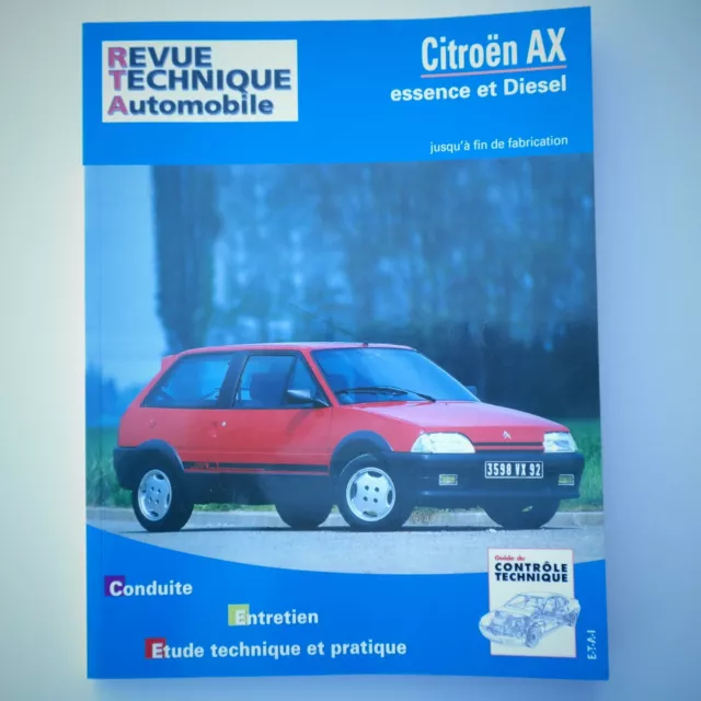 Citroen AX revue technique automobile RTA CIP100.1