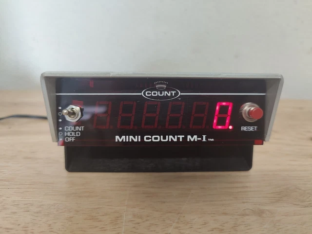 Count Numbering Machine Mini Count M-1 Solid State Memory Counter