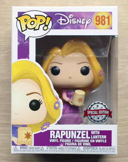 POP Funko Disney Tangled Rainponce 981 Rapunzel with Lantern