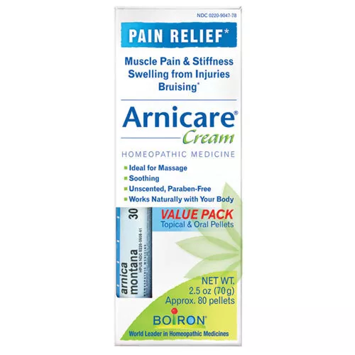 Arnicare Crème Valeur Paquet Avec Montana Bleu Tube 74ml