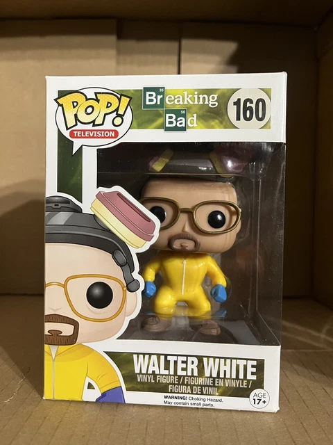 Funko POP! Television Breaking Bad Walter White w/ Protector #160 Vaulted **READ