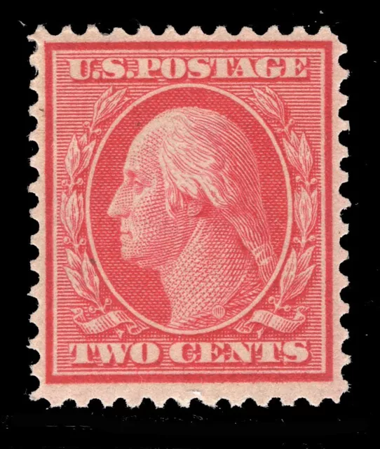 Momen: Us Stamps #358 Blue Paper Mint Og Lh Vf Lot #81508*