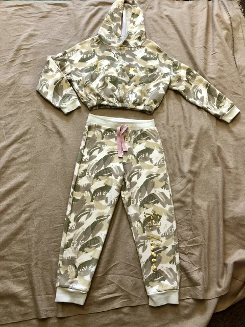 Girls river island brand new tracksuit Set age 5-6 years