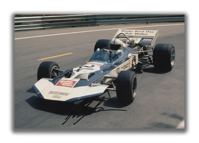 John Surtees Hand Signed 12X8 Photo - Surtees F1 - Formula 1 Autograph 4.