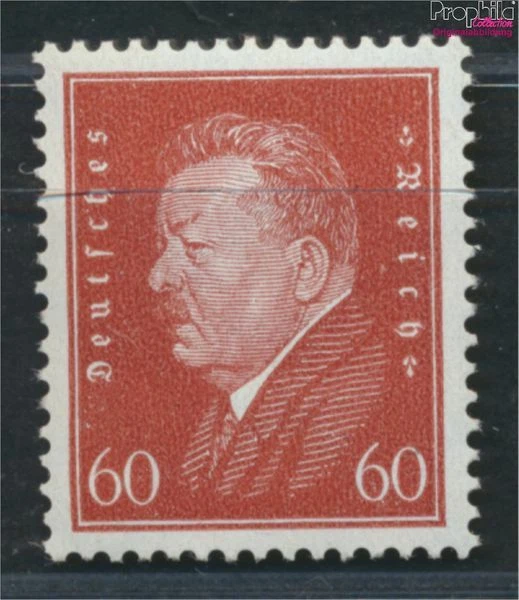 Allemand Empire 421 testés neuf avec gomme originale 1928 reich prés (9757475