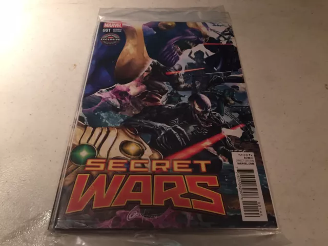 Marvel Comics Secret Wars #1 Gamestop Villains Greg Horn Variant Edition 1St Pr