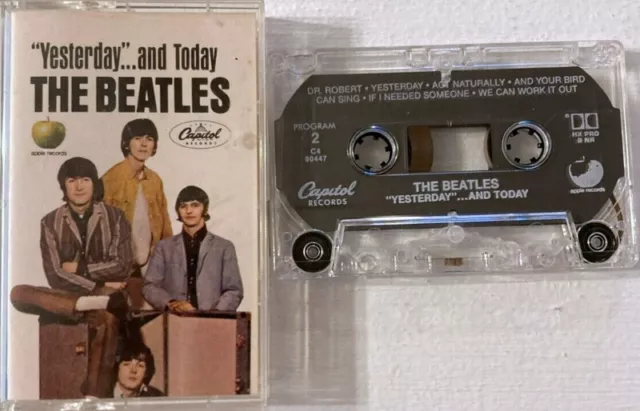K7 audio The BEATLES 'Yesterday and Today' cassette USA comme neuve / mint cond.