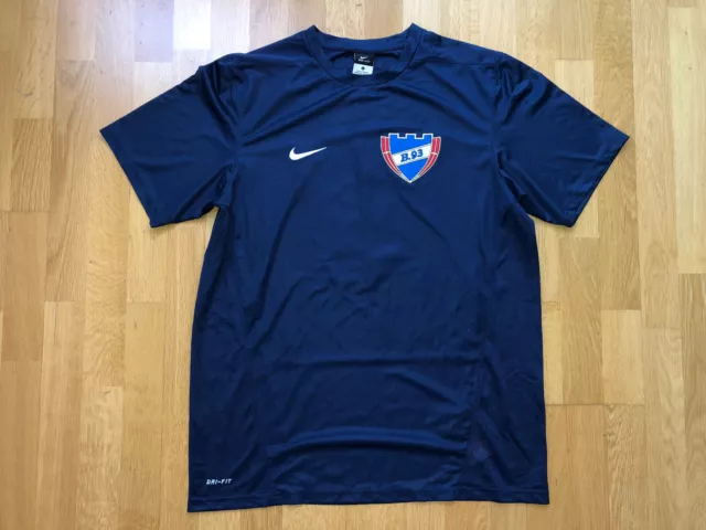 Matchworn ? BOLDKLUBBEN AF 1893 B.93 DENMARK LARGE Nike Trikot Jersey shirt B378