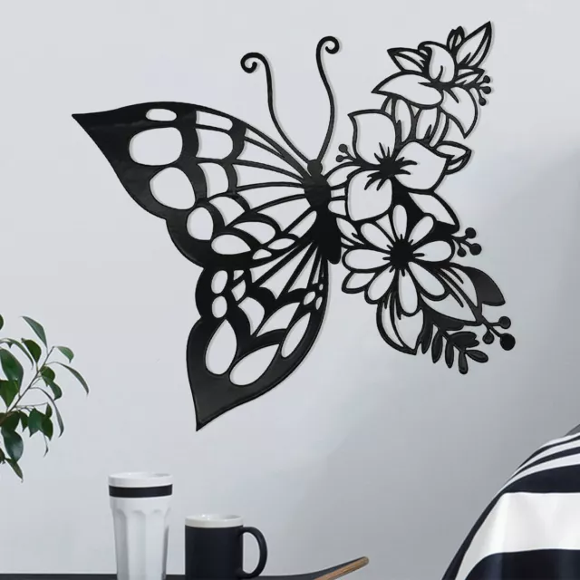 Metal Wall Art Elegant Butterfly Metal Wall Decor Modern Metal Wall WH|