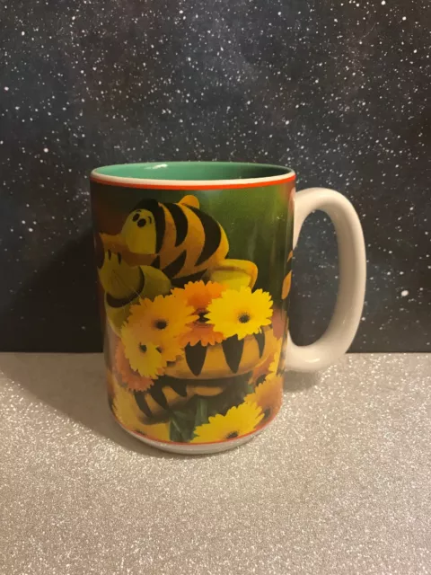 Disney - Tigger, Flowers & Dragon Fly - Mug 5” Tall