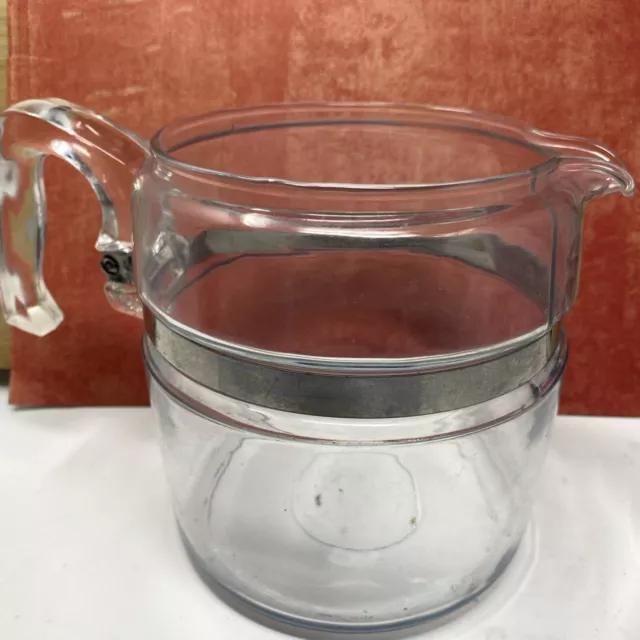 Pyrex Percolator Glass Replacement Coffee Pot Only 7756B No Lid No Inserts 6 Cup