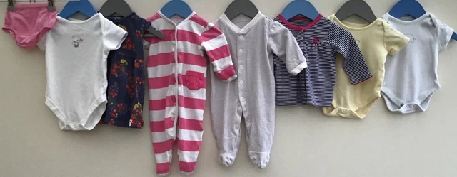 Pacchetto bambine 0-3 Debenhams Carters F&F Next George Next cura materna