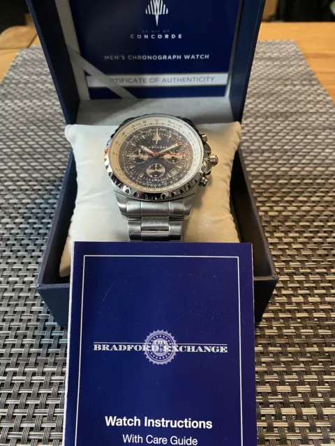 SPIRIT OF CONCORDE Mens Chronograph Watch. Limited Edition 689 Of 4999 65.00 PicClick UK