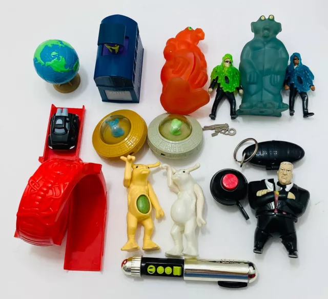 1998 Burger King Men in Black Kids Meal Lot Of 14 Toys Including RARE Neuralyzer