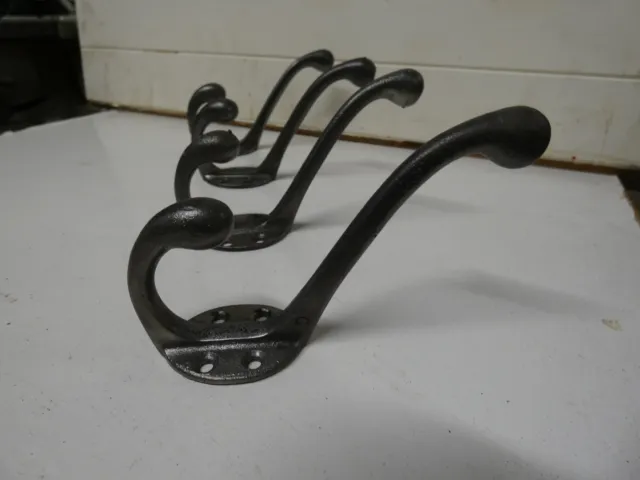 Vintage Iron Coat Hooks Hangers reclaimed please check the pictures