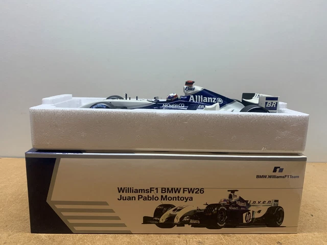 Miniature BMW Williams F1 FW21 Minichamps échelle 1/18