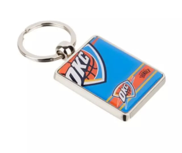 NBA Basketball Geschenkset (Größe Einheitsgröße) Oklahoma City Thunder Schlüsselring - Neu