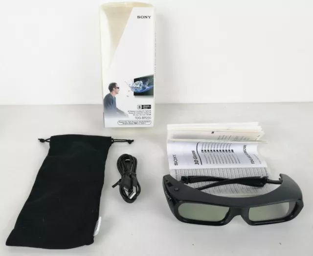 Sony Tdg-Br 250 - Occhiali 3D - Nuovi Con Scatola