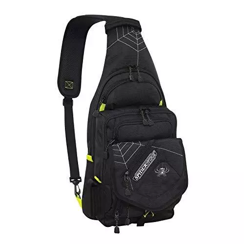 SPIDERWIRE SLING FISHING Backpack 15-Liter Black $35.33 - PicClick
