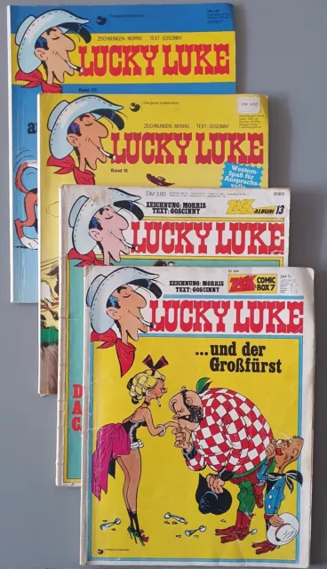 Lucky Luke, Der Großfürst in Zack Comic Box 7, Zack Album 13, +Alben Nr. 15, 23