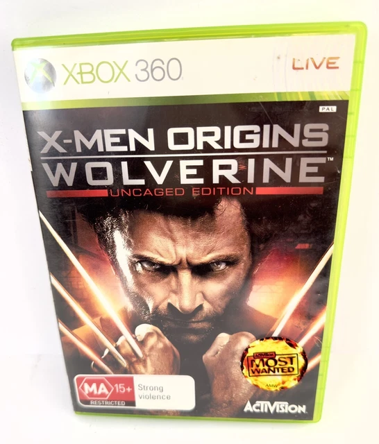 X MEN ORIGINS WOLVERINE Uncaged Edition Xbox 360 Game Complete