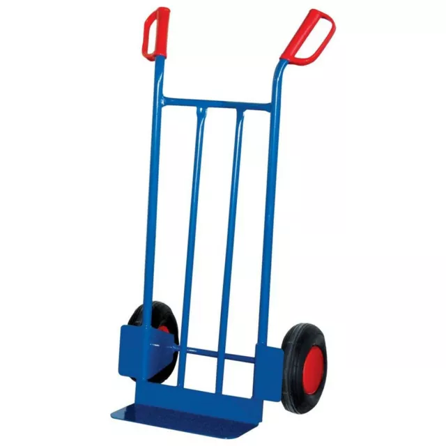 Variofit carrello tubolare in acciaio 250 kg pala 150 x 400 mm aria (carrelli impilabili)