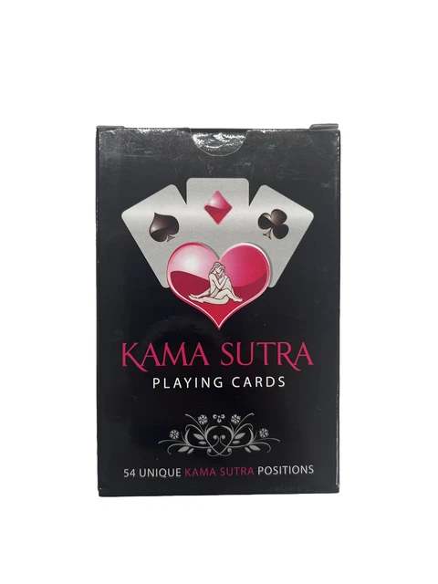 KAMA SUTRA PLAYING CARDS GAME Sex Game Gift Couples Fun Birthday Men Women
