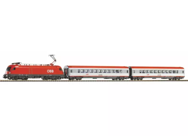 Piko H0 59026 - SmartControl light Set mit Bettungsgleis ÖBB Personenzug Neuware