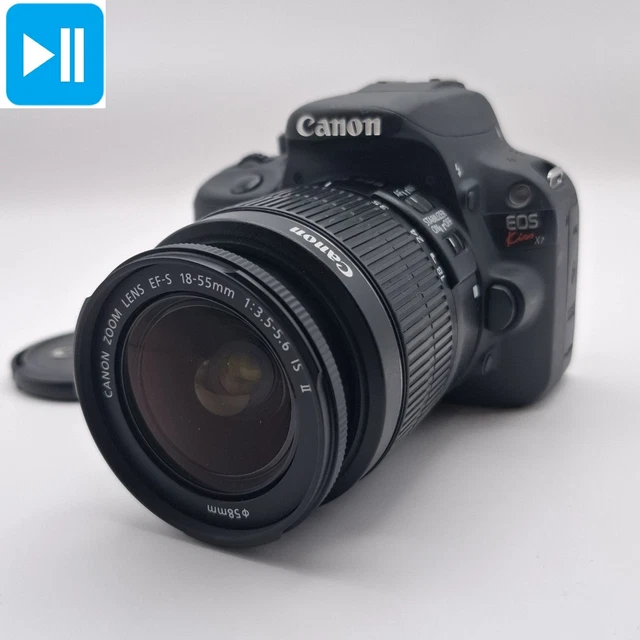 CANON EOS KISS X3 + EF-S 18-55mm IS + 55-250mm IS w/ 1 shots