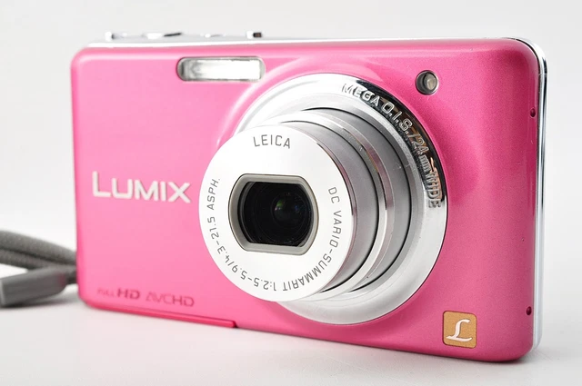 PANASONIC LUMIX DMC-FX40 Pink 12.1 MP Digital Camera [Japanese