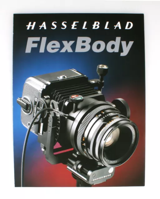 Hasselblad Flex Body Tri Fold Brochure