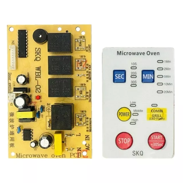 Microwave Power Supply Control Board Repair Computer Microwave Oven