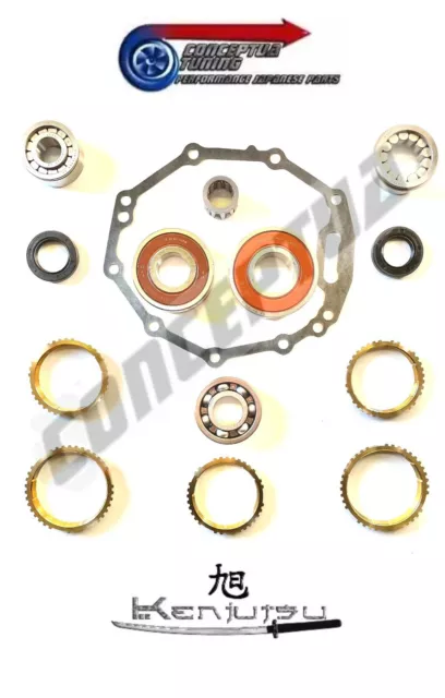 Getriebe & Synchro Umbau Set - Für Nicht Stativ Toyota R154 Von Mk3 Supra MA70