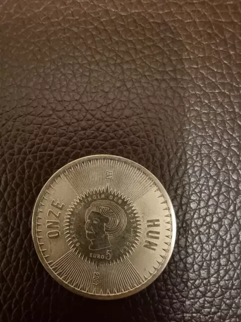 5 EURO 925 Silber Niederlande
