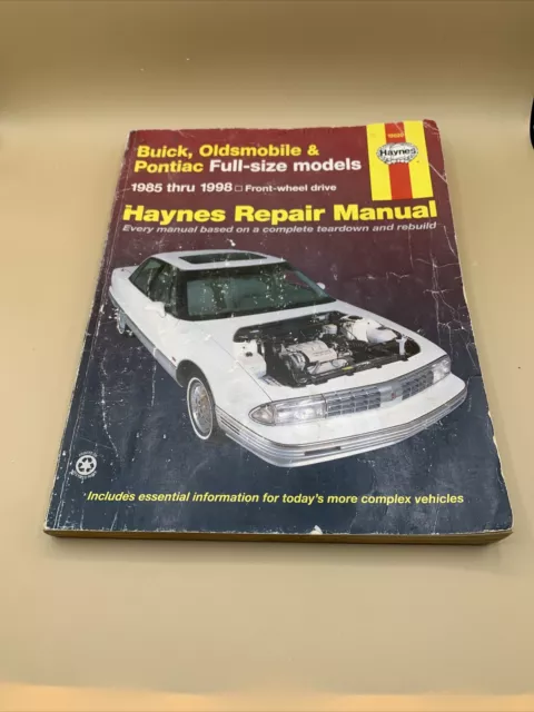 Haynes 19020 Buick,Oldsmobile & Pontiac Full-Size Models Repair Manual