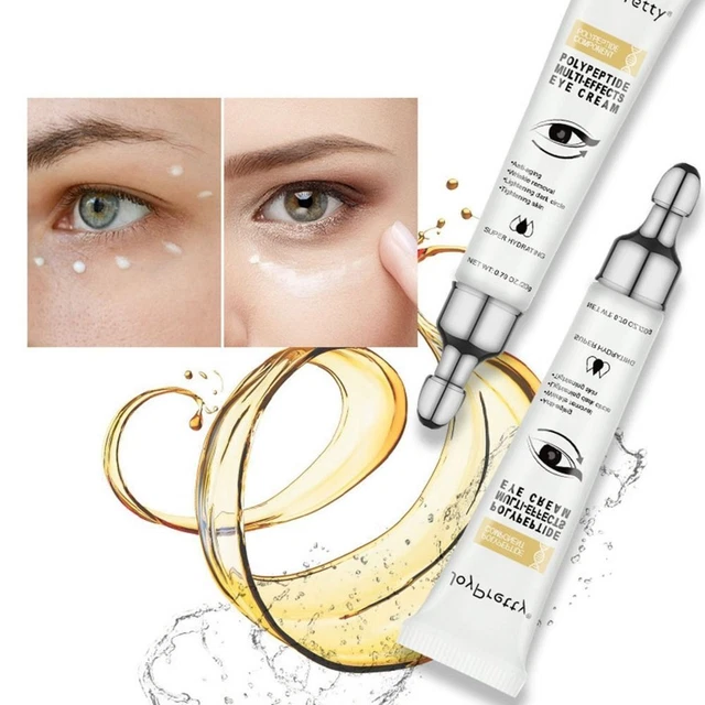 Cuidado de la piel eliminar círculos oscuros POLIPÉPTIDO ojos crema ojos suero esencia