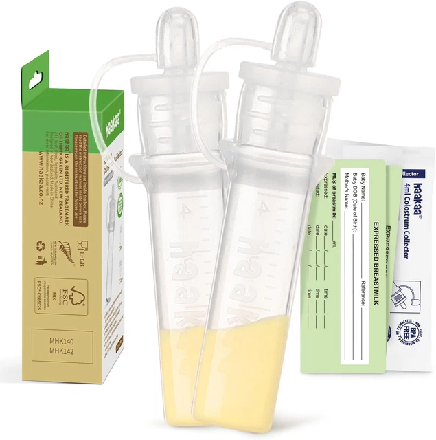 Colostrum Collector Reusable Silicone Colostrum Collector for Breastfeed