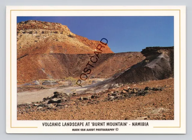 Postcard (P10)  Africa Namibia Volcanic Landscape at Burnt Mountain