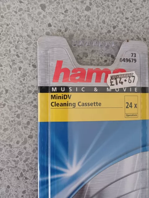 Cassette de limpieza de cabezal HAMA Mini DV NUEVO/SELLADO 2