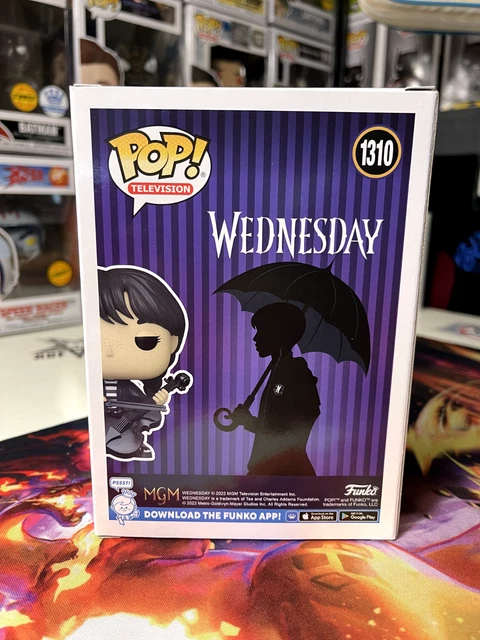 Funko POP! Wednesday #1310 Wednesday Addams with Cello Vinyl Figure w/Protector 3