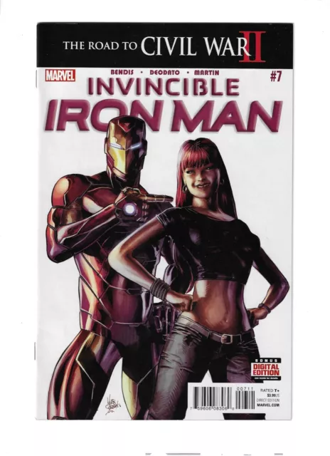 INVINCIBLE IRON MAN #7 And #11 (2016) 1st CAMEO App of RIRI WILLIAMS NM