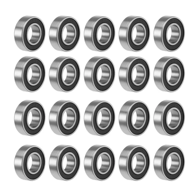 688-2RS Ball Bearings Z2 8x16x5mm Double Sealed Chrome Steel 20pcs